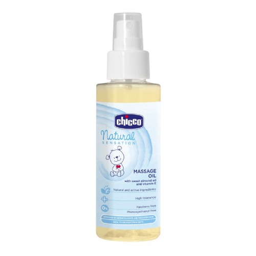 NATURAL SENSATION ACEITE DE MASAJE BEBE - CHICCO (100 ML)